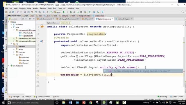 Android Bangla Tutorial 4.19 : How To Create SplashScreen смотреть онлайн