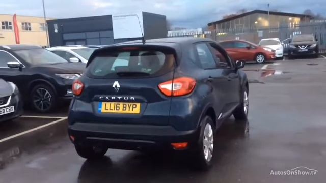 RENAULT CAPTUR EXPRESSION PLUS TCE BLUE 2016 смотреть онлайн