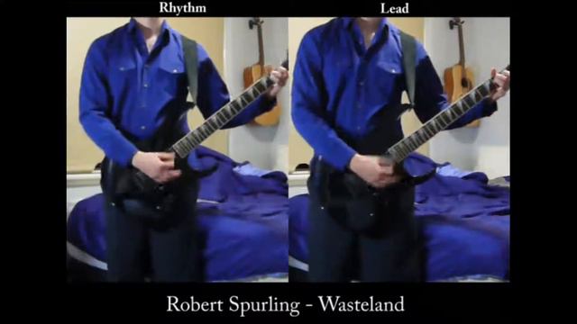 Robert Spurling - "Wasteland" with an Ibanez RG370DX смотреть онлайн