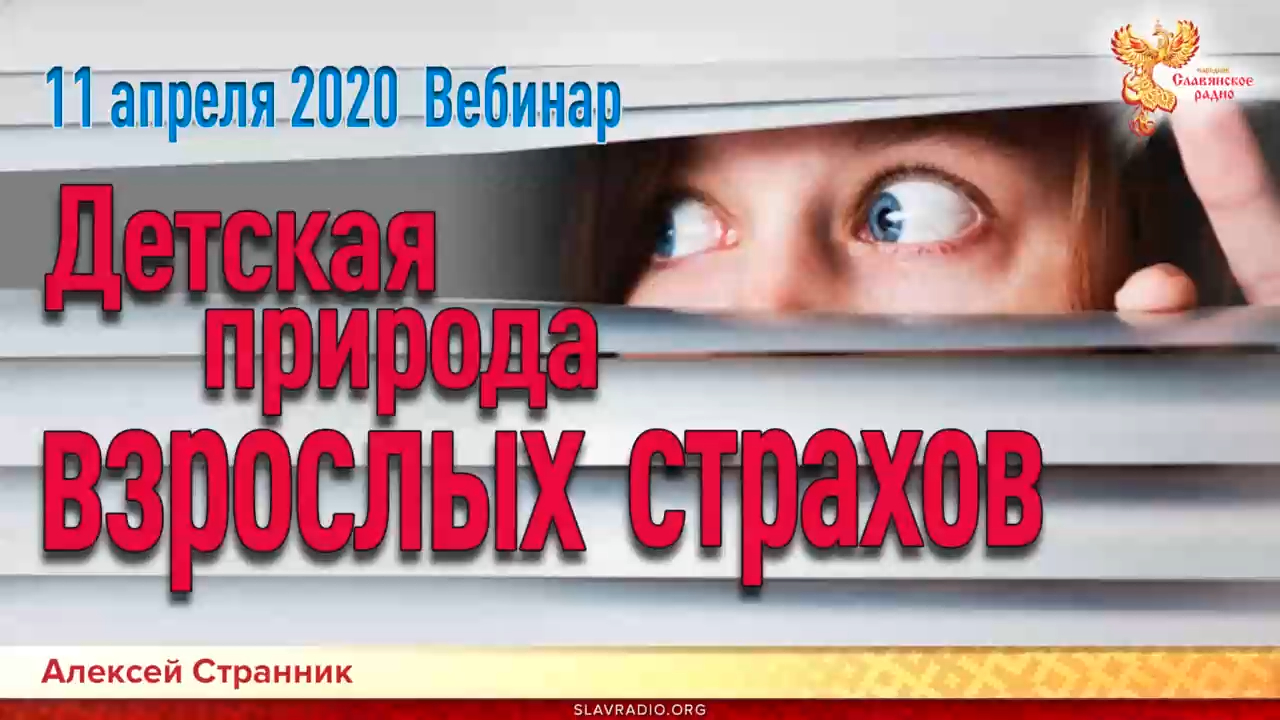 Детская природа взрослых страхов (приглашение на вебинар) смотреть онлайн