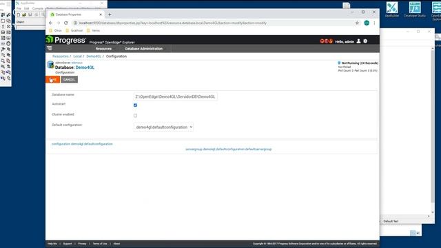 4. Progress 4GL. Configurar NameServer, Database y AppServer Broker смотреть онлайн