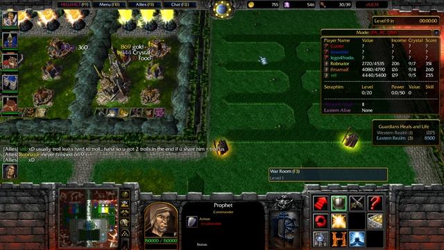 Warcraft 3 Classic HellHalt TD Competitive #166 win easily 17 смотреть онлайн