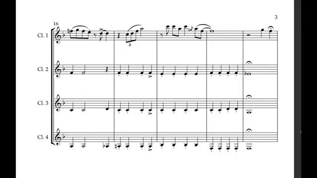 Jazz Clarinet Quartet: ‘After You've Gone’ смотреть онлайн