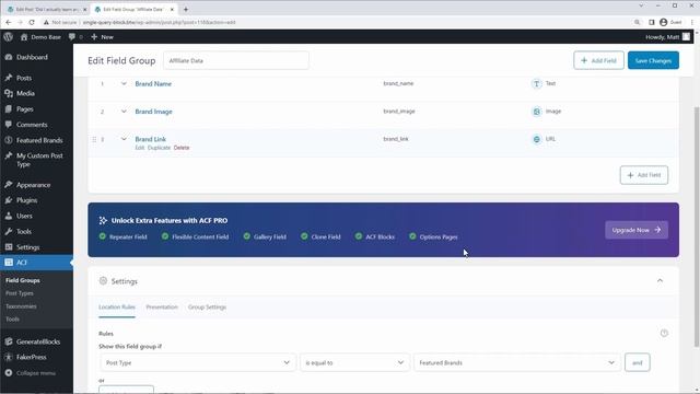 Dynamic Gutenberg Blocks using the Query Loop & Advanced Custom Fields смотреть онлайн