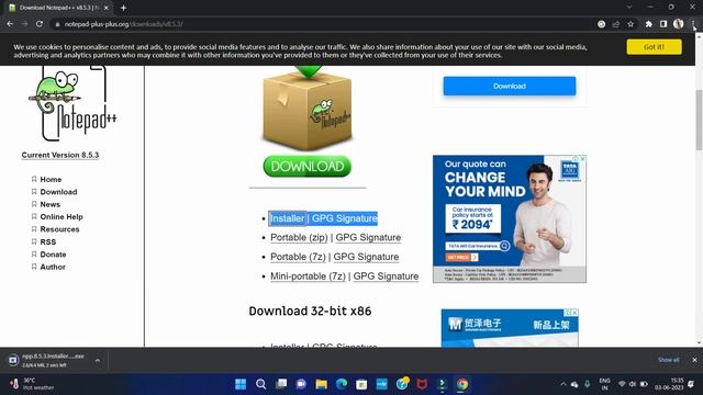 How To Install Notepad ++ On Windows 11|| #Notepad ++ смотреть онлайн