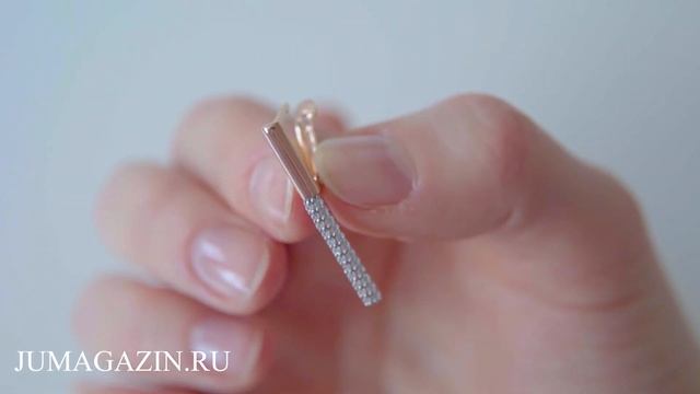 Серьги 33812227Д (золочение, выборочное родирование) и Серьги 33812226Д (родирование) смотреть онлайн