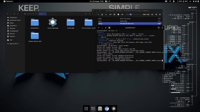 Bumblebee не нужен ? Arch Linux. Nvidia PRIME видео второе. Неактуально. смотреть онлайн