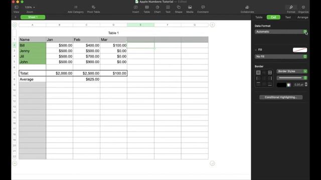 How To Add Star Rating Format In Apple Numbers Spreadsheet смотреть онлайн