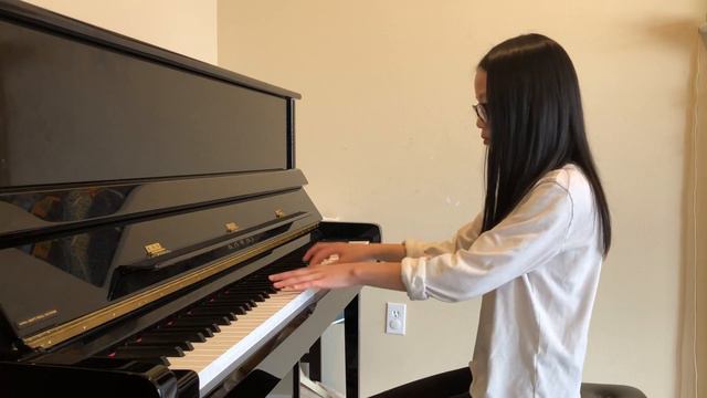 Annie plays Waltz from Dance of the Dolls by Dmitri Shostakovich смотреть онлайн