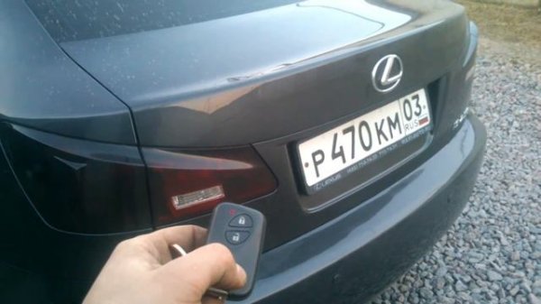 Багажник lexus is250