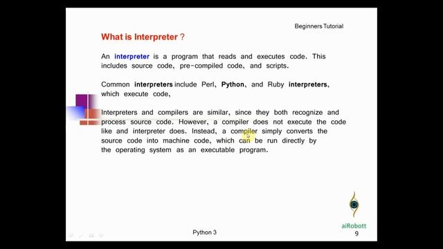 Python 3 Programming - Overview смотреть онлайн