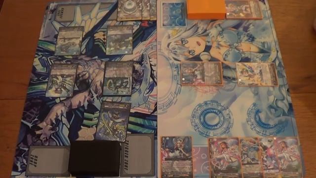 Cardfight!! Vanguard - Cardfight Match - Aqua Force (Revonn) Vs Angel Feather (Celestial) - Game 1 смотреть онлайн