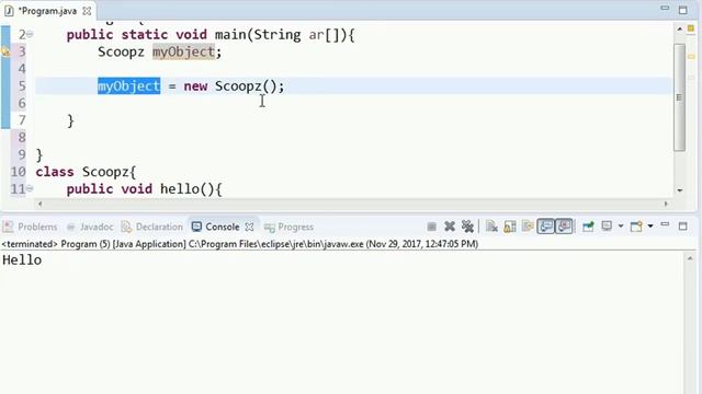 20. Introduction to Classes and Objects - Programming with Java in Sinhala смотреть онлайн