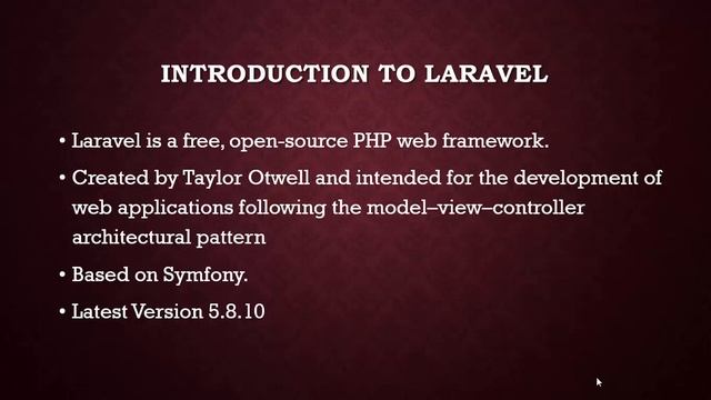1-Introduction to Laravel Framework || Laravel Framework 5.8 Tutorial (Urdu/Hindi) смотреть онлайн