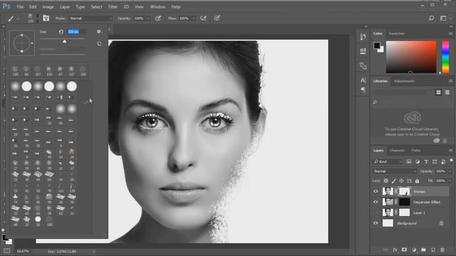 DISTORSION EFFECT | Photoshop Tutorial смотреть онлайн