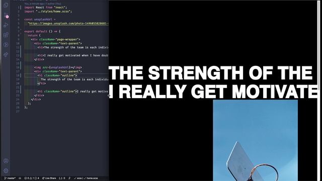 How To Create The Scroll Text OUTLINE Effect On The Web смотреть онлайн