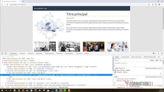 Bootstrap 4 : détails смотреть онлайн