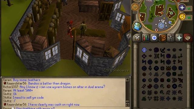Runescape Private server SilabGarza Fletching Guide смотреть онлайн