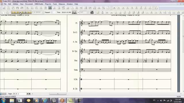 Give me everything - Pitbull ft. Ne-Yo[Finale Music Score] смотреть онлайн