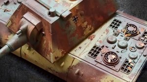 Сборная модель танка E-100 в масштабе 1:35 | Cборка модели танка