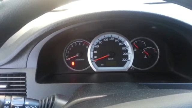 Запуск двигателя Daewoo Gentra в -33°С смотреть онлайн