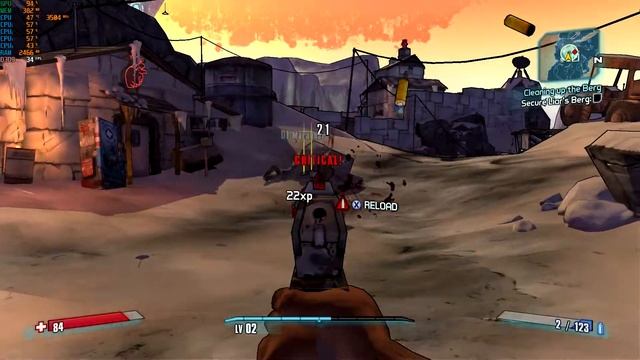 Borderlands 2 on Pentium G4560 3.5GHz 8800 Ultra 1080p Med смотреть онлайн