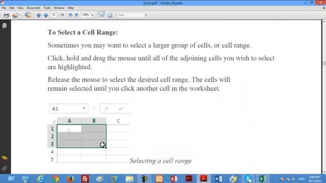Lesson 07 Cell Basic - Microsoft Excel 2013 - Sahalsoftware - Afsoomaali смотреть онлайн