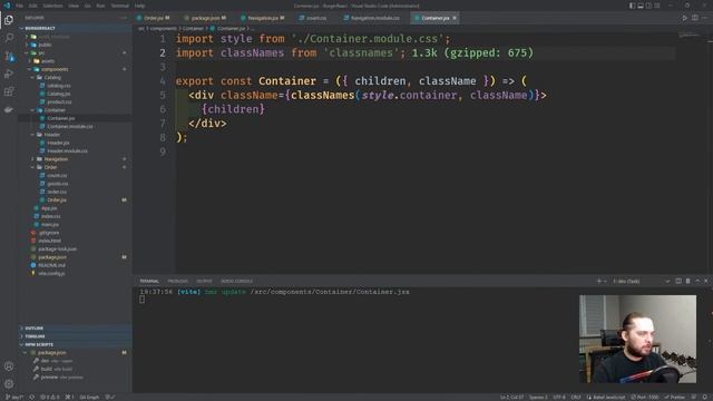 Бесплатный интенсив по React «Сервис заказа бургеров» 1 день смотреть онлайн