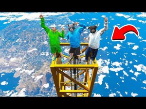 ЗАБРАЛИСЬ НА САМУЮ ВЫСОКУЮ ВЫШКУ И СПРЫГНУЛИ С НЕЁ В ГТА 5 МОДЫ! ОБЗОР МОДА В GTA 5 ВИДЕО MODS