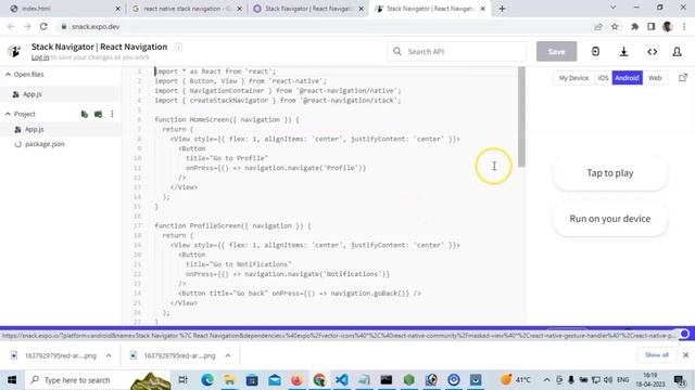 React native में Stack Navigation को कैसे Setup करें|How to Setup Stack Navigation in React Nativ смотреть онлайн