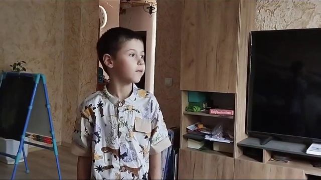 Гущин Владимир, 6 лет, Н.М. Рубцов "Экспромт" смотреть онлайн