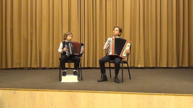 Дуэт баянистов Е.Дербенко 