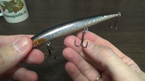 Видеообзор воблера TsuYoki Sanitar 125F по заказу Fmagazin