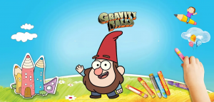 Нарисуем смешного Гнома  из мультфильма Гравити Фолз. Весёлое Рисование. Мир Творчества.