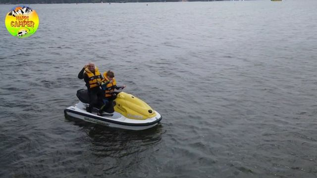 Jet Ski Yamaha XL 700 Wave Runner- Poole Harbor смотреть онлайн