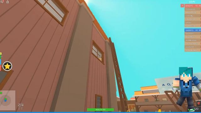 Шерифы против Бандитов в Roblox смотреть онлайн
