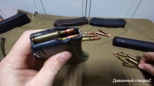 Как не надо снаряжать магазин АК-74.