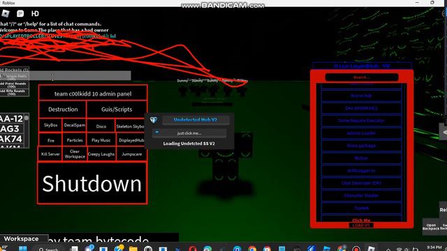 Roblox Script Showcase cK10 Admin panel ( private ) смотреть онлайн