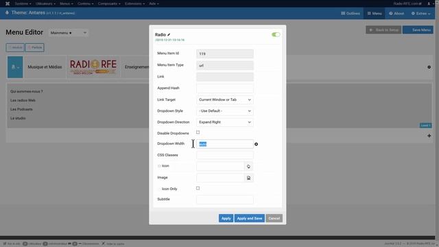 Gantry 5 - L'éditeur de menu смотреть онлайн