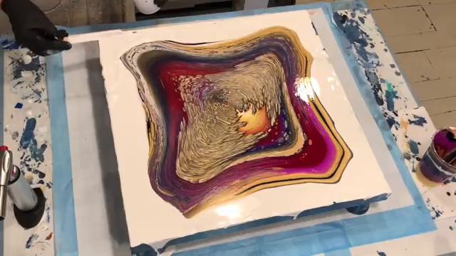 ?KILAUEA’S ‘RUPTURE? NEW TORCH! acrylic pour/ abstract art смотреть онлайн