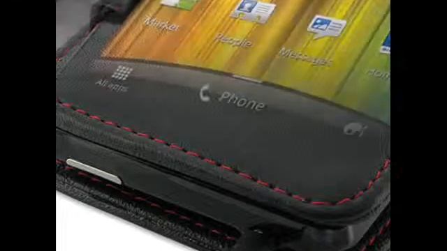 PDair Leather Case for HTC Velocity 4G X710s - Book Type (Black/Red Stitchings) смотреть онлайн