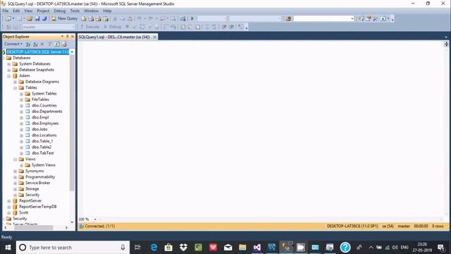 Create ODBC Connection to Sql Server using Visual Studio смотреть онлайн