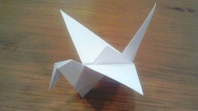 How To Make an Origami Flapping Bird смотреть онлайн