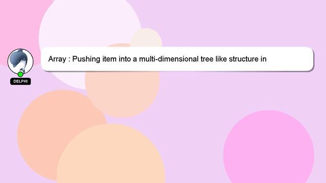 Array : Pushing item into a multi-dimensional tree like structure in JavaScript смотреть онлайн