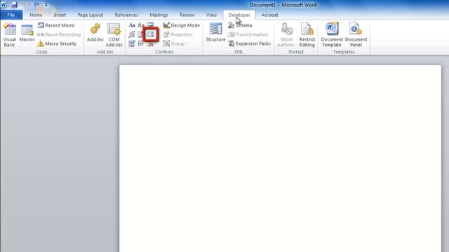 How to Create a Drop Down List in Word смотреть онлайн