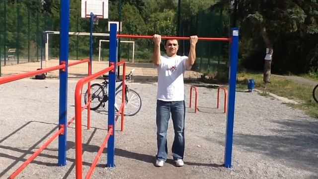 Турник - Подъем с переворотом Обучение смотреть онлайн