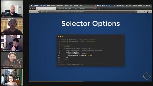 AngularAir - NGXS: Power Of Selectors With Mateus Carniatto