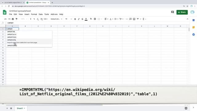 Import HTML tables into Google Sheets effortlessly. смотреть онлайн