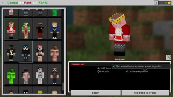 The Best Skin Pack For 1.17! *2,000+ Skins* (Minecraft Bedrock)