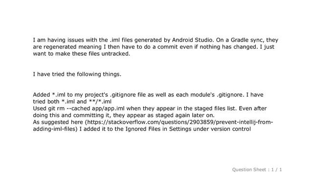 Android : Remove .iml Files From GIT for Good смотреть онлайн